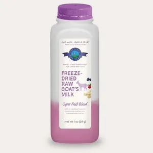 1ea Small (makes 16 fl oz) Shepherd Boy FD Super Fruit Blend Goat Milk- Single bottle - Health/First Aid